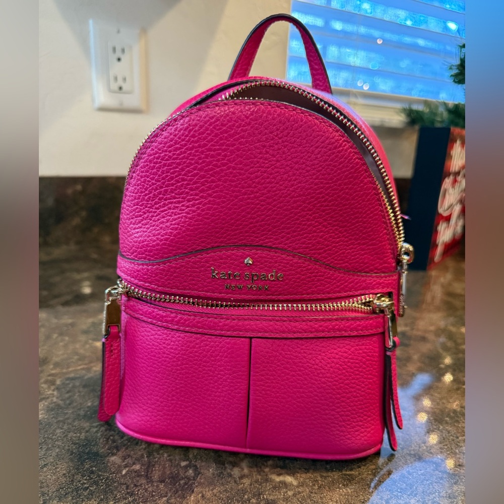 Kate Spade Fuchsia Mini Backpack - excellent condition